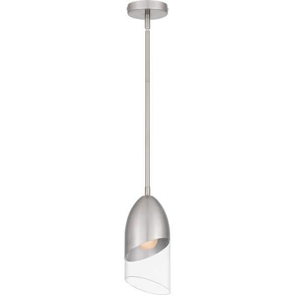 Quoizel Haynes Mini Pendant 1 Light Brushed Nickel PCHAY1505BN - main